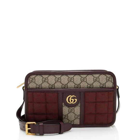 Gucci Mixed MIni GG Canvas Quilted Mini Shoulder Bag - Picture 1 of 11